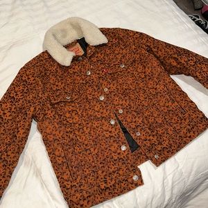 Leopard Print Levi’s Jacket